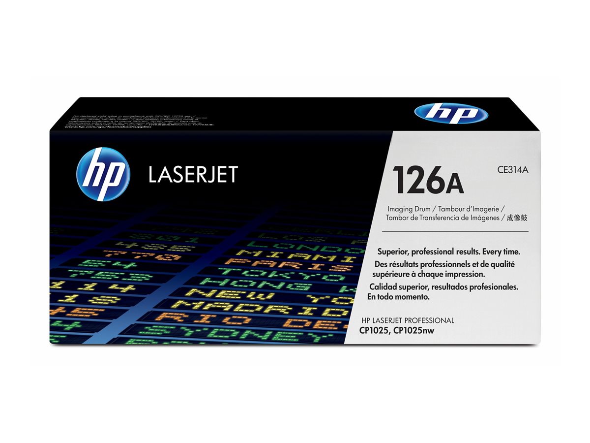 Kit de Tambor HP 126A Preto e Cor Original - Imagem 3