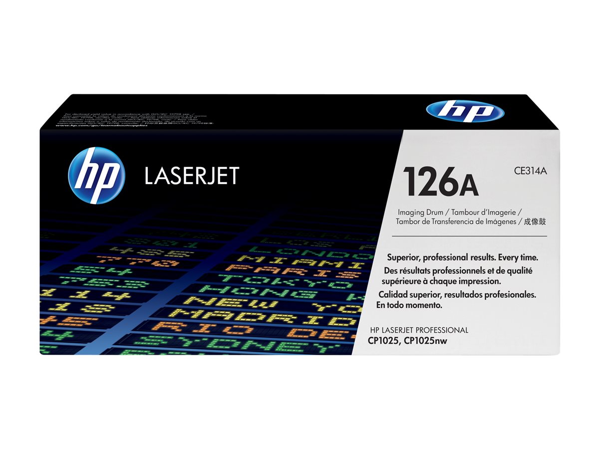 Kit de Tambor HP 126A Preto e Cor Original - Imagem 2