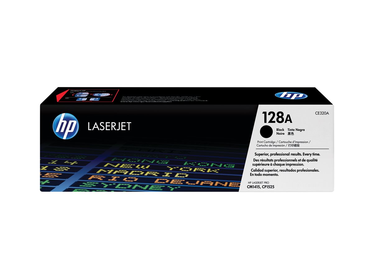Cartucho Toner HP 128A Preto Original - Imagem 2
