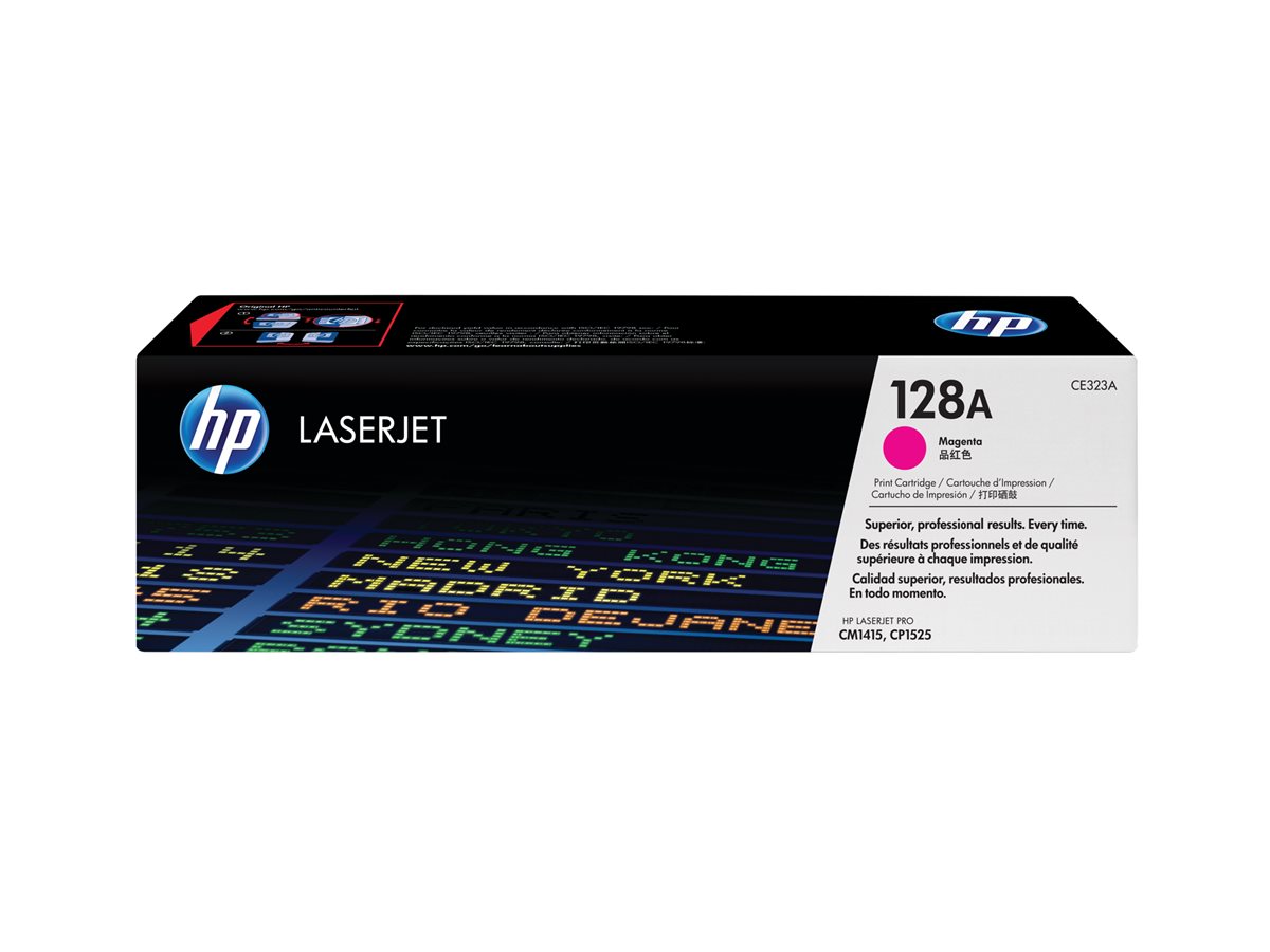 Cartucho Toner HP 128A Magenta Original - Imagem 2