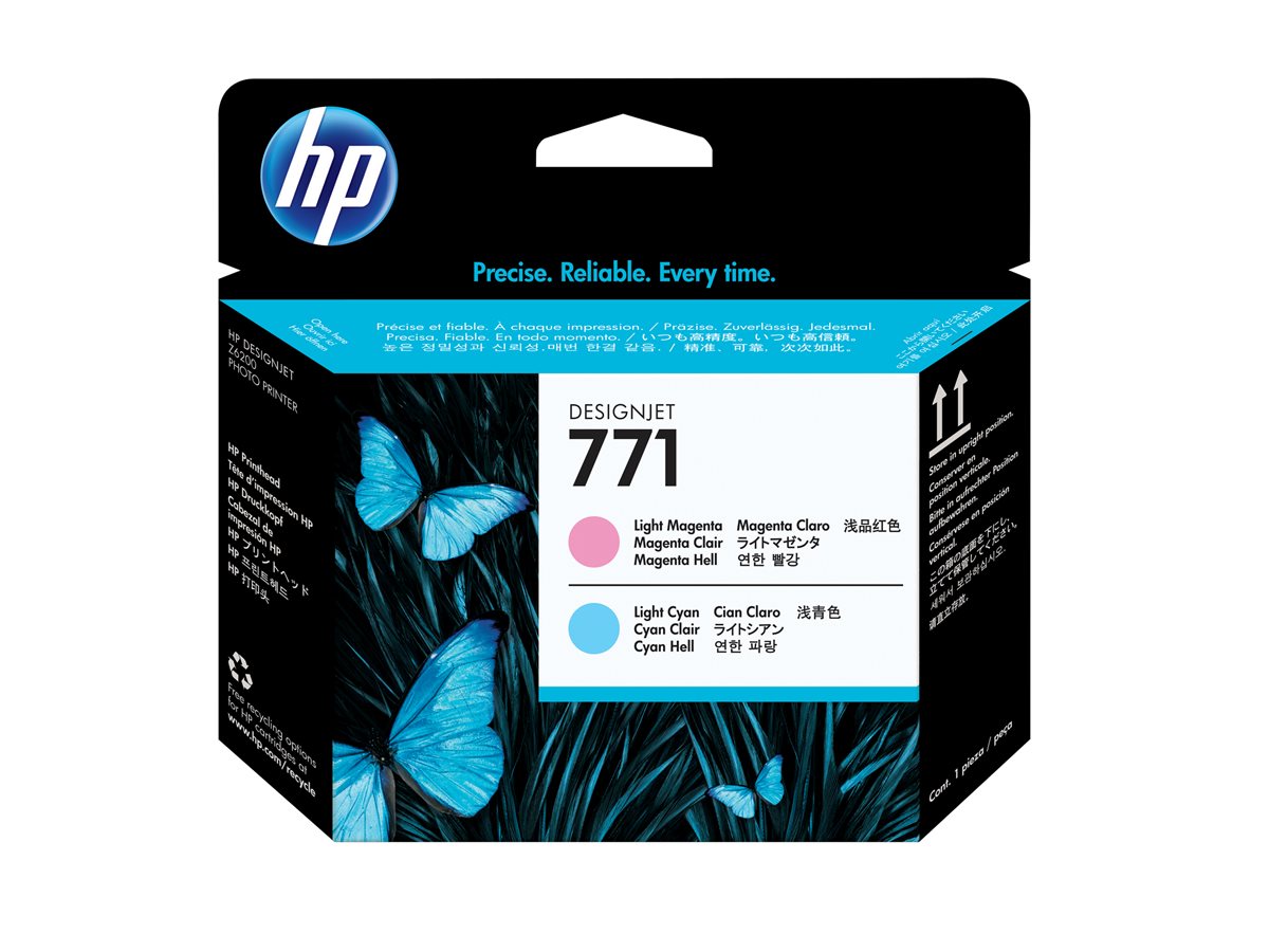 Cabeça de Impressão HP 771 Ciano Claro e Magenta Claro - Imagem 2