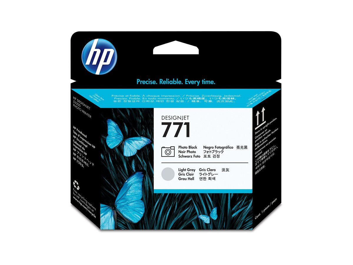 Cabeça de Impressão HP 771 Cinza Claro Preto Foto