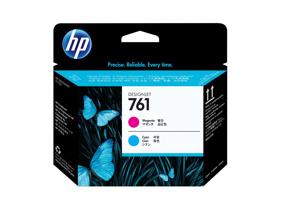 Cabeça de Impressão HP 761 Azul Cyan Magenta - Imagem 3