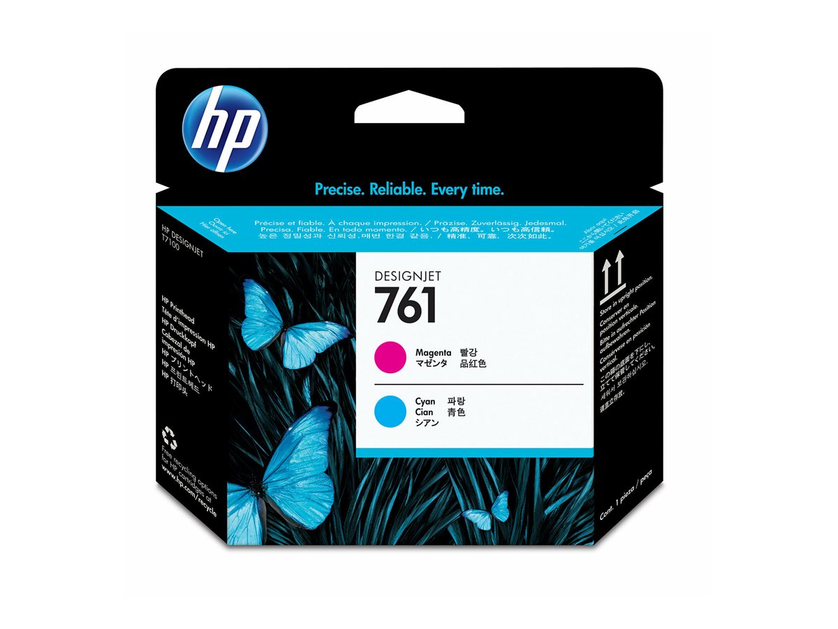 Cabeça de Impressão HP 761 Azul Cyan Magenta - Imagem 2