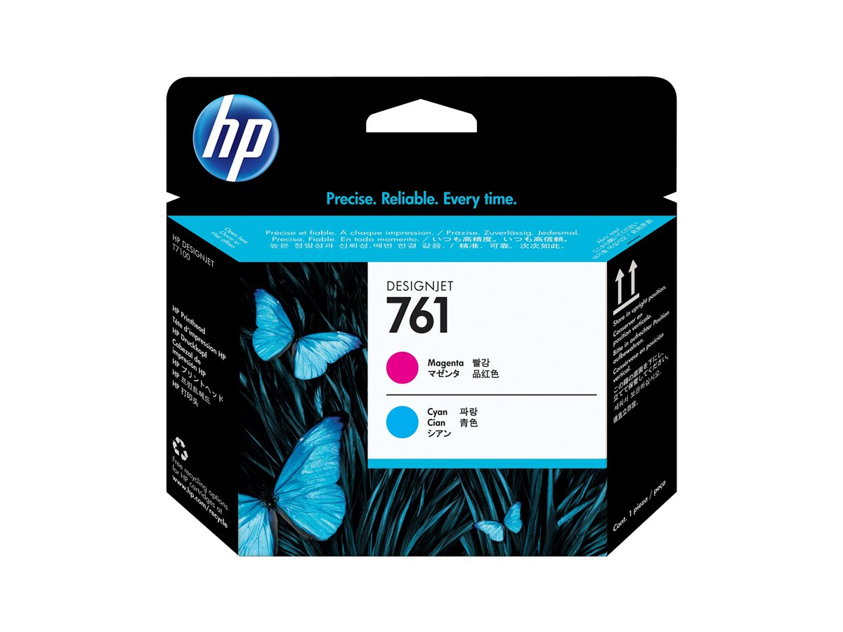 Cabeça de Impressão HP 761 Azul Cyan Magenta - Imagem 4