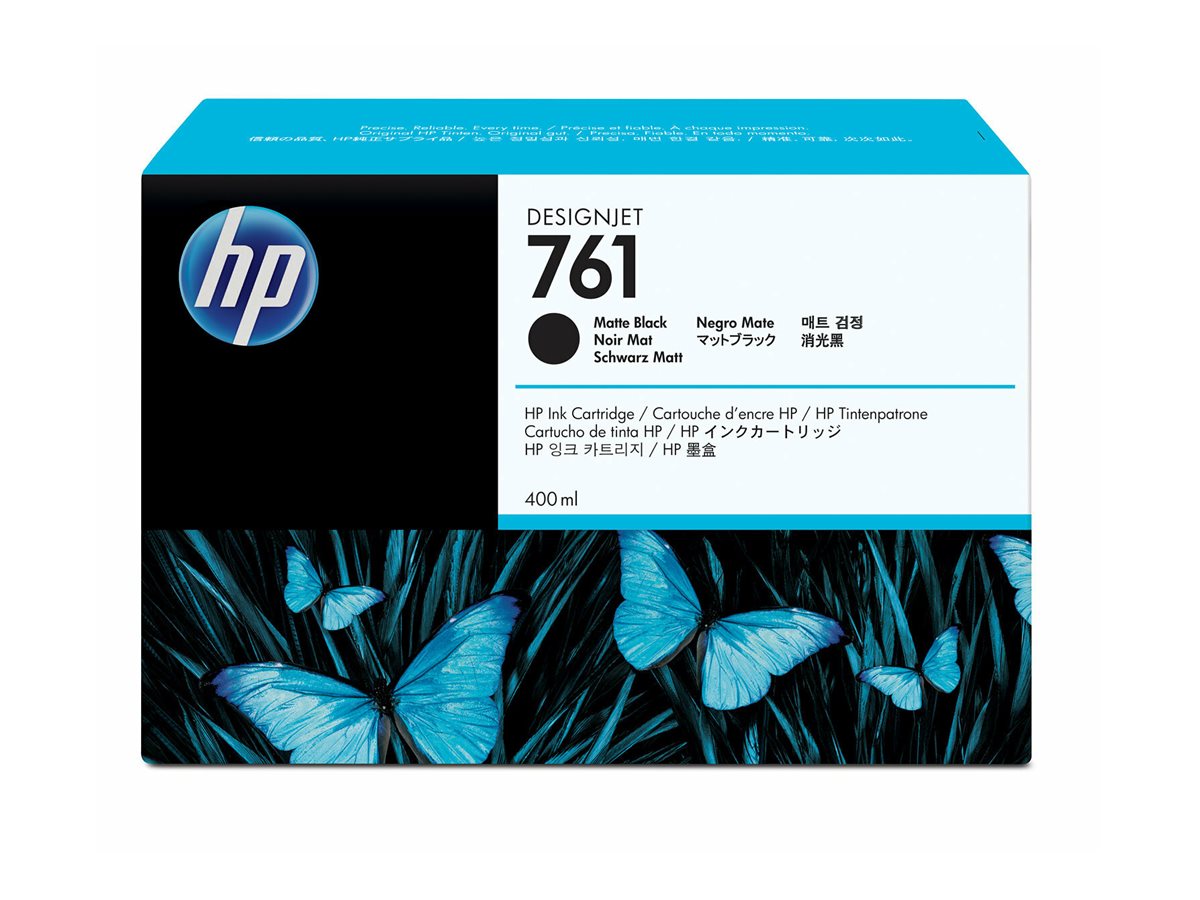 Tinteiro HP 761 Preto Opaco 400ml Original DesignJet - Imagem 5