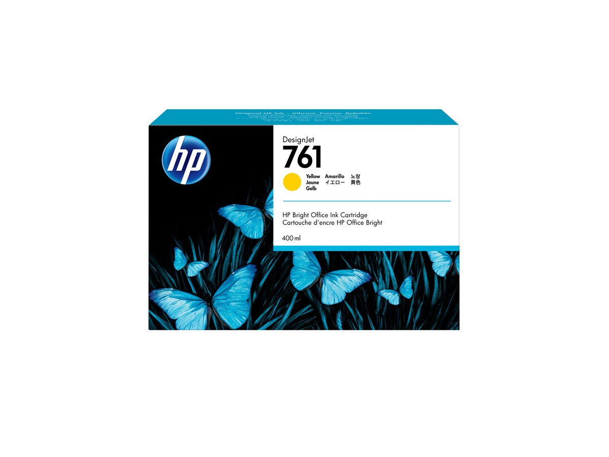 Tinteiro HP 761 Amarelo 400ml DesignJet Original - Imagem 5