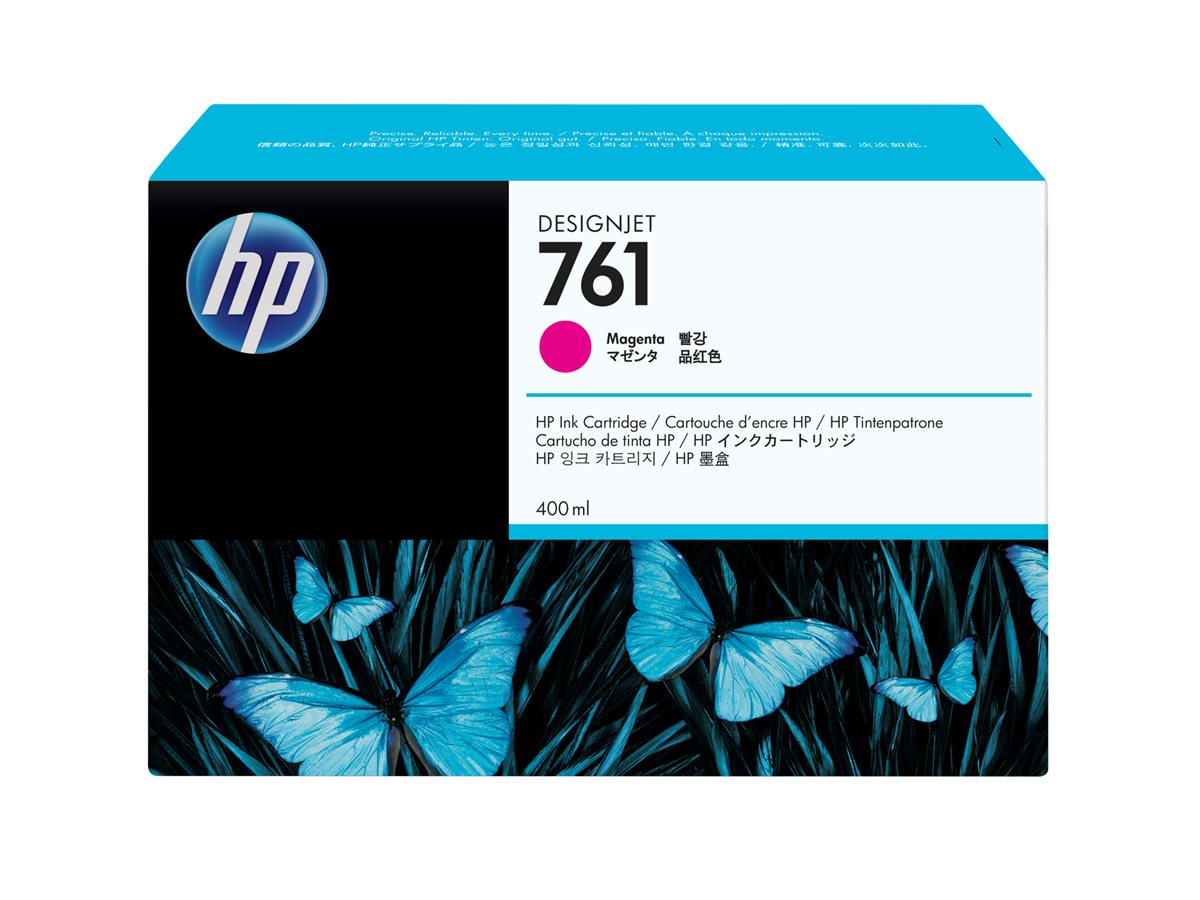 Tinteiro HP DesignJet 761 Magenta 400ml - Imagem 2
