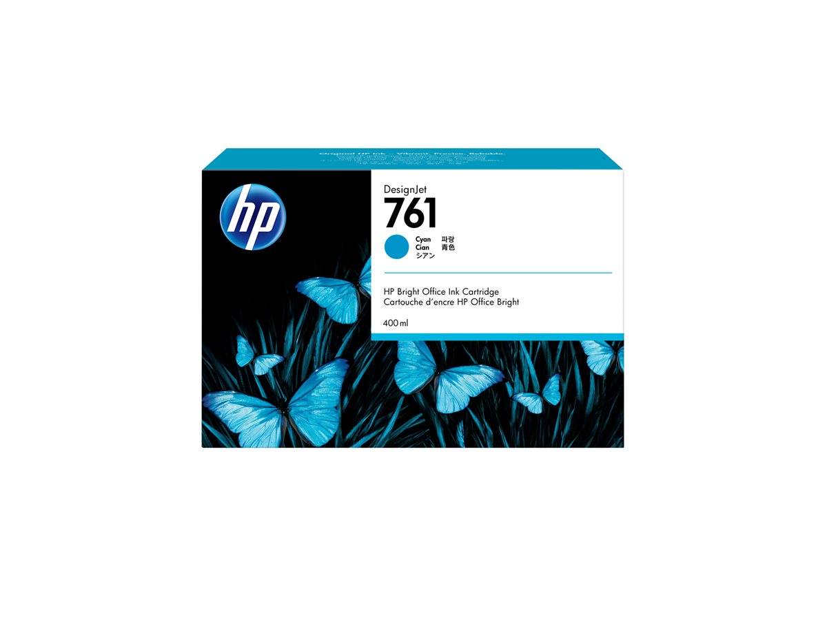 Tinteiro HP 761 Cyan 400ml Original DesignJet - Imagem 2