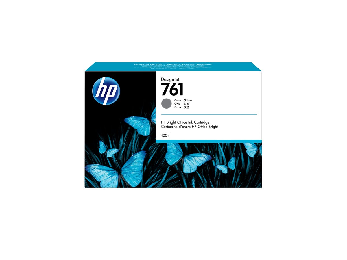 Tinteiro HP 761 DesignJet Original 400 ml Cinza - Imagem 5