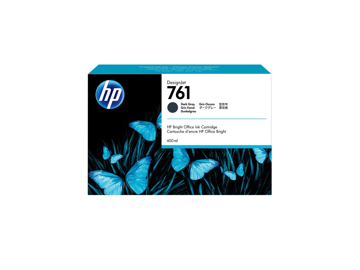 Tinteiro HP DesignJet 761 400 ml Cinza Escuro - Imagem 3