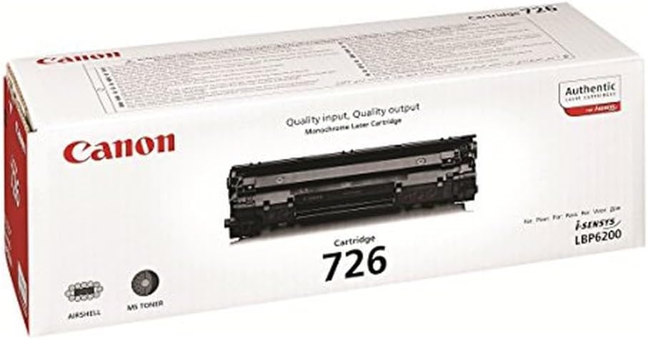 Toner Canon CRG-726 Preto Original