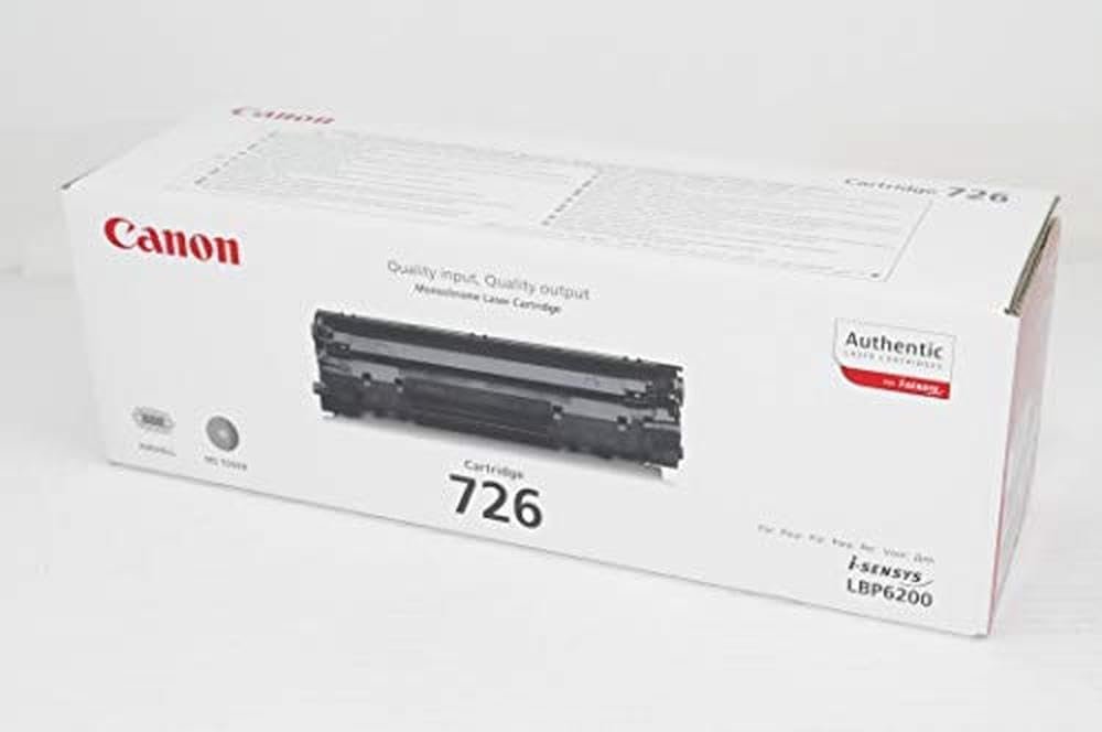 Toner Canon CRG-726 Preto Original - Imagem 3