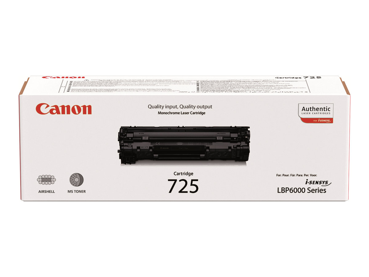 Cartucho de Toner Canon CRG-725 Preto Original - Imagem 3