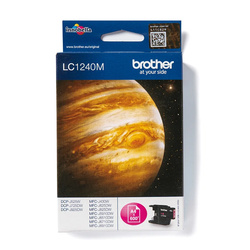 Tinteiro Brother LC1240M Magenta 600 Páginas - Imagem 1