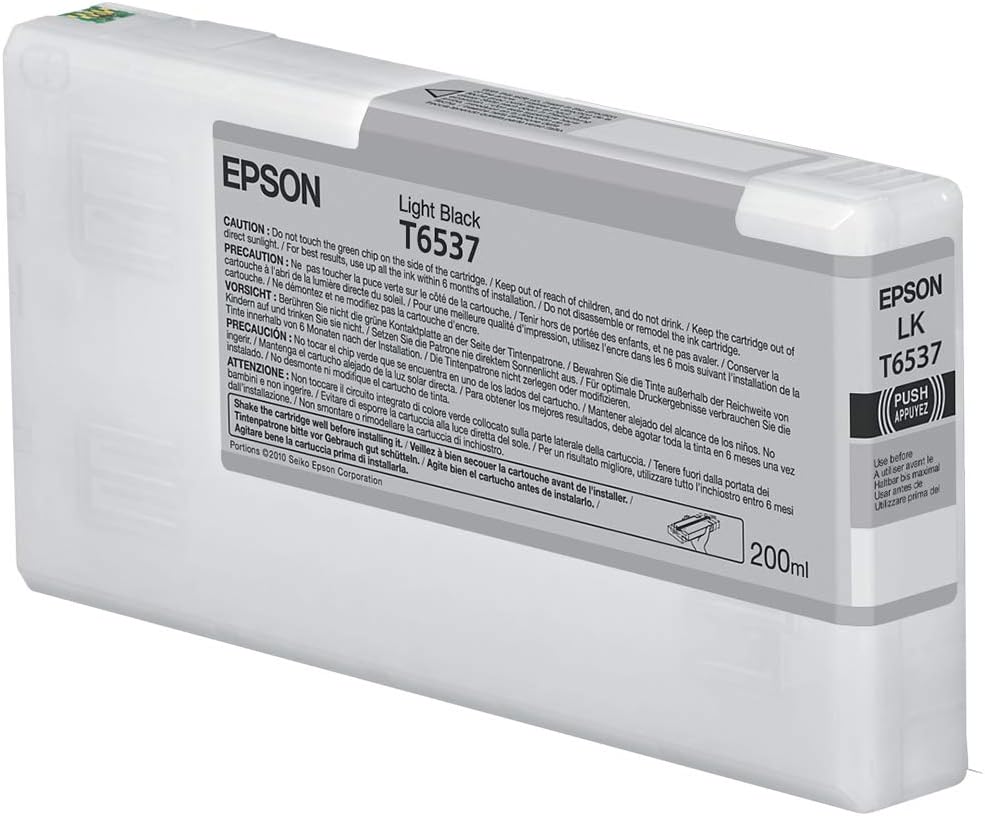 Tinteiro Epson T644100 Preto Claro 200ml Original