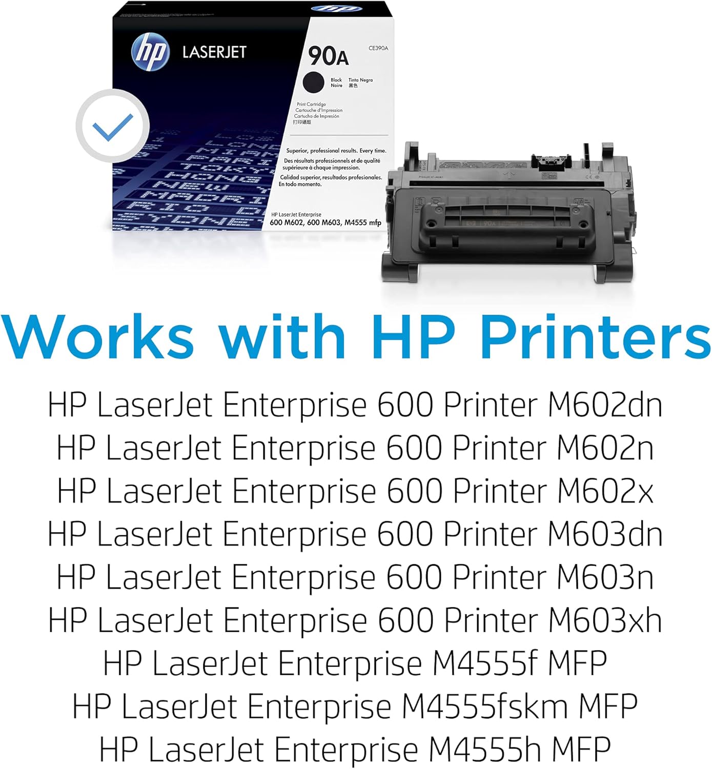 Cartucho de Toner HP 90A Original Preto - Imagem 2