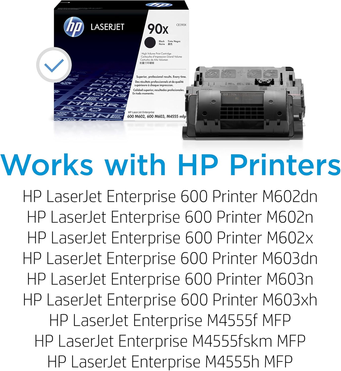 Toner HP 90X Preto Alto Rendimento Original - Imagem 2