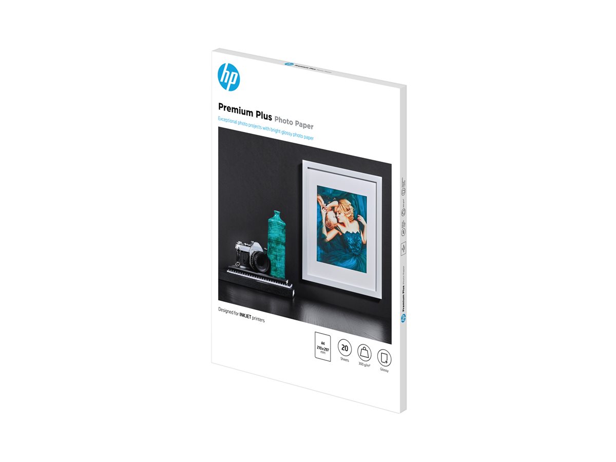 Papel Fotográfico HP Premium Plus A4 Brilhante 20 folhas - Imagem 2
