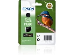 Tinteiro Epson T1591 Preto Foto 17 ml Original - Imagem 2