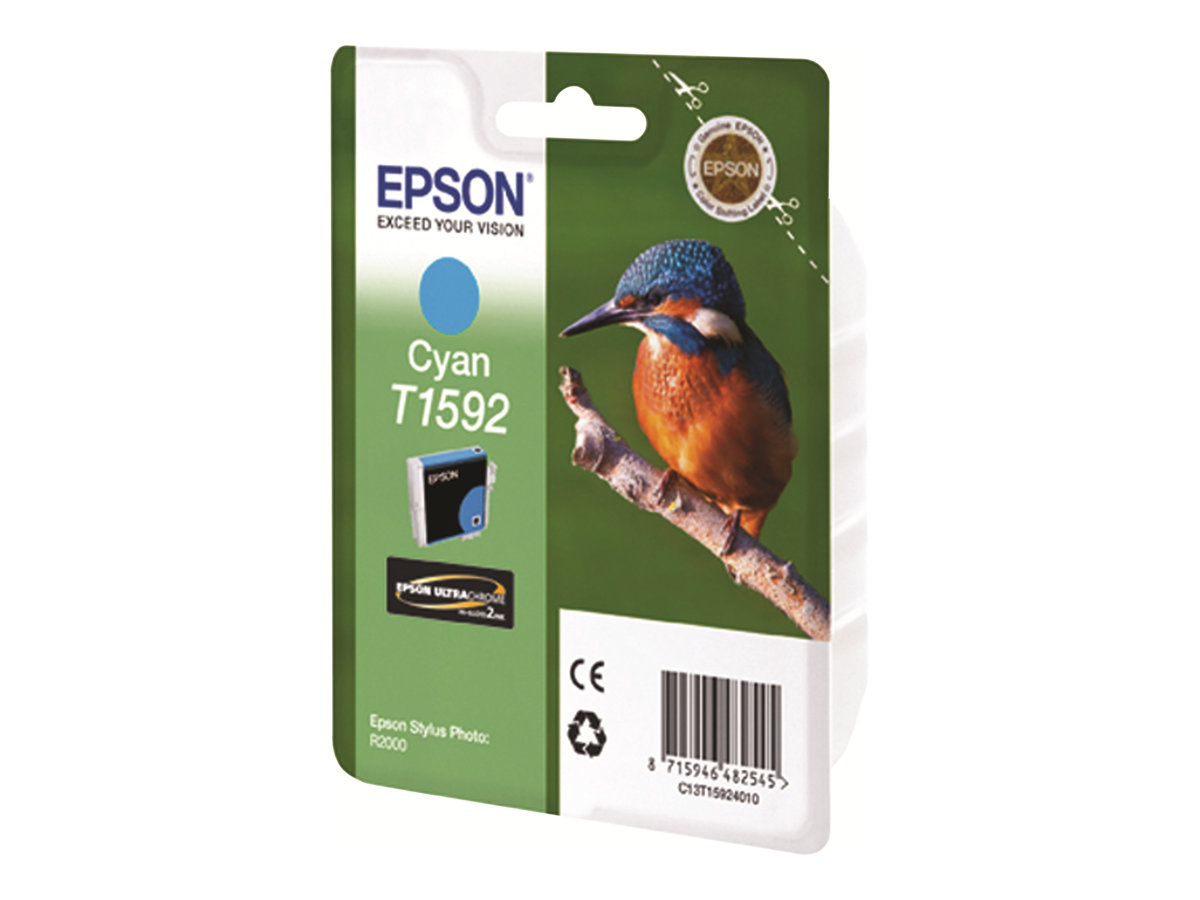 Tinteiro Epson T1592 Azul Cyan 17ml - Imagem 2