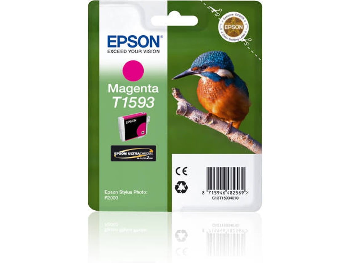 Tinteiro Epson T1593 Original Magenta 17 ml