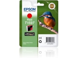 Tinteiro Epson T1597 17 ml Vermelho - Imagem 2
