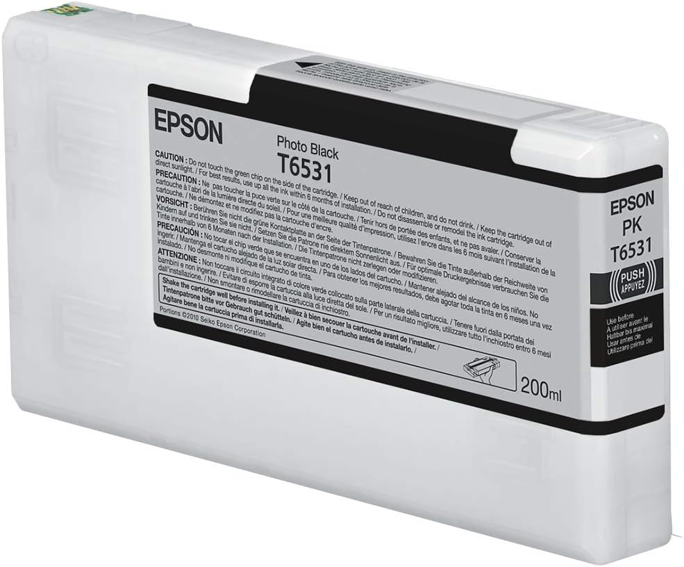 Tinteiro Epson Original Preto Foto 200ml Stylus Pro 4900