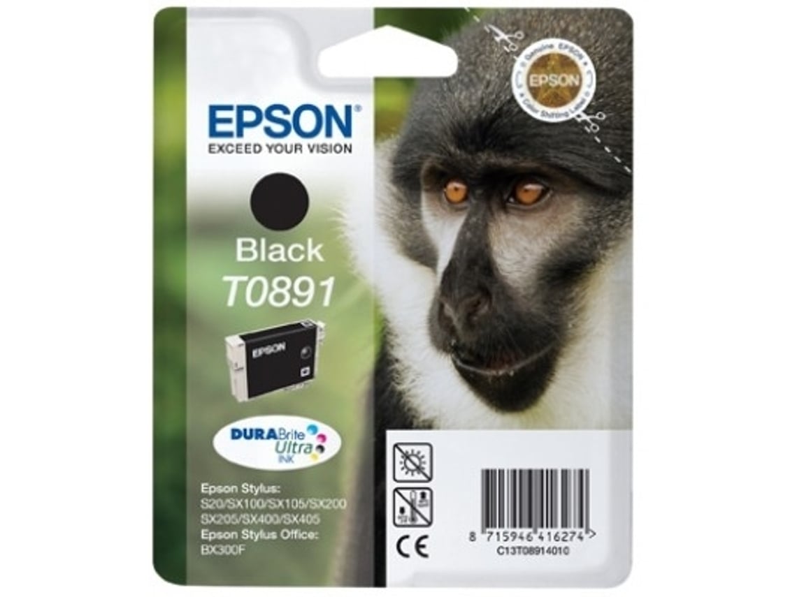 Tinteiro Epson T0891 Preto Original 5.8ml - Imagem 2