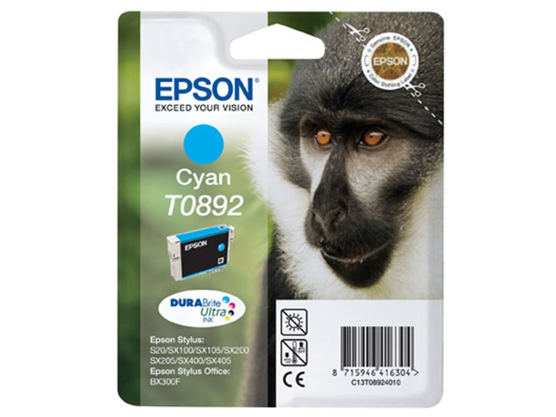 Tinteiro Epson T0892 Ciano 3,5ml - Imagem 4