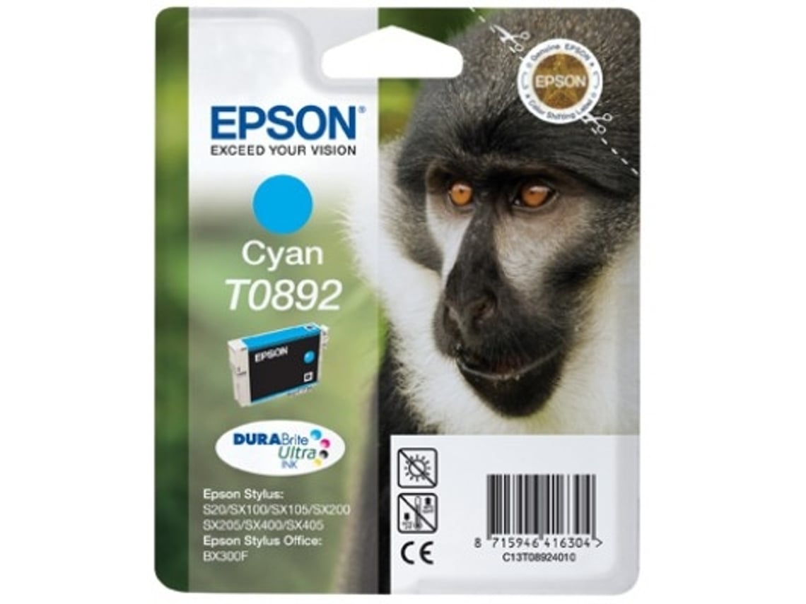 Tinteiro Epson T0892 Ciano 3,5ml - Imagem 3