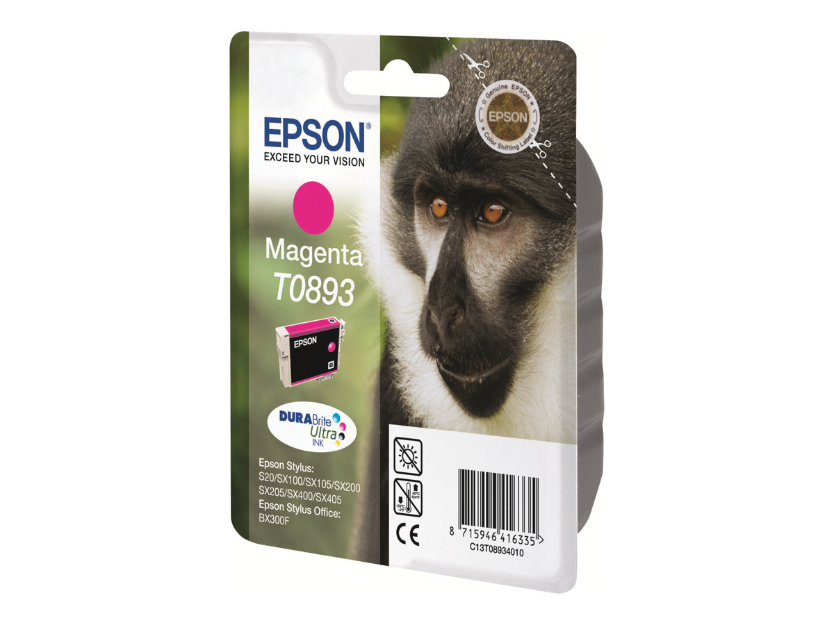 Tinteiro Epson T0893 Magenta Original - Imagem 4