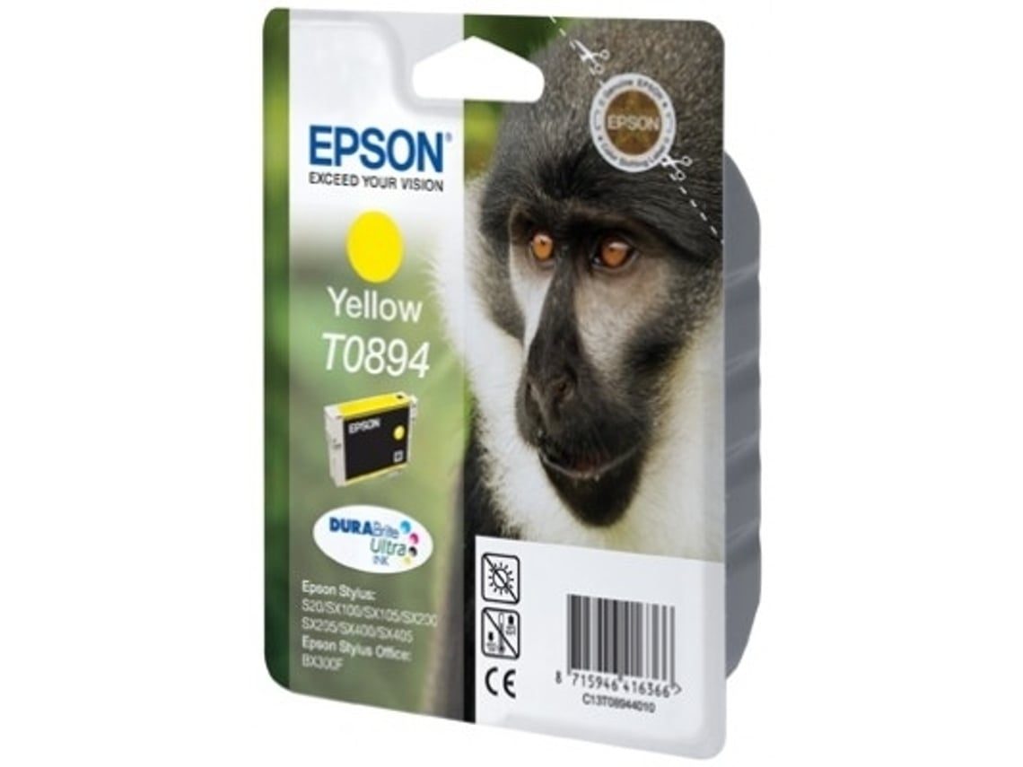Tinteiro Epson T0894 Amarelo 3.5ml Original - Imagem 2