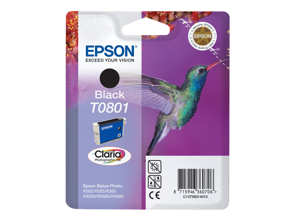 Tinteiro Epson T0801 Preto 7.4ml Original - Imagem 4