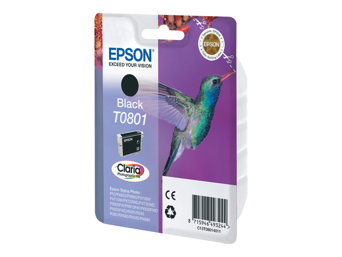 Tinteiro Epson T0801 Preto 7.4ml Original - Imagem 3