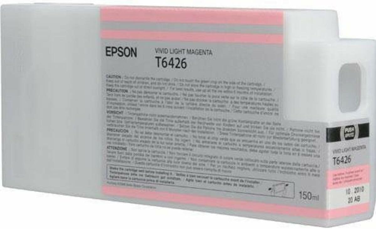 Tinteiro Epson T6426 Original 150 ml Magenta Claro Vivo - Imagem 1