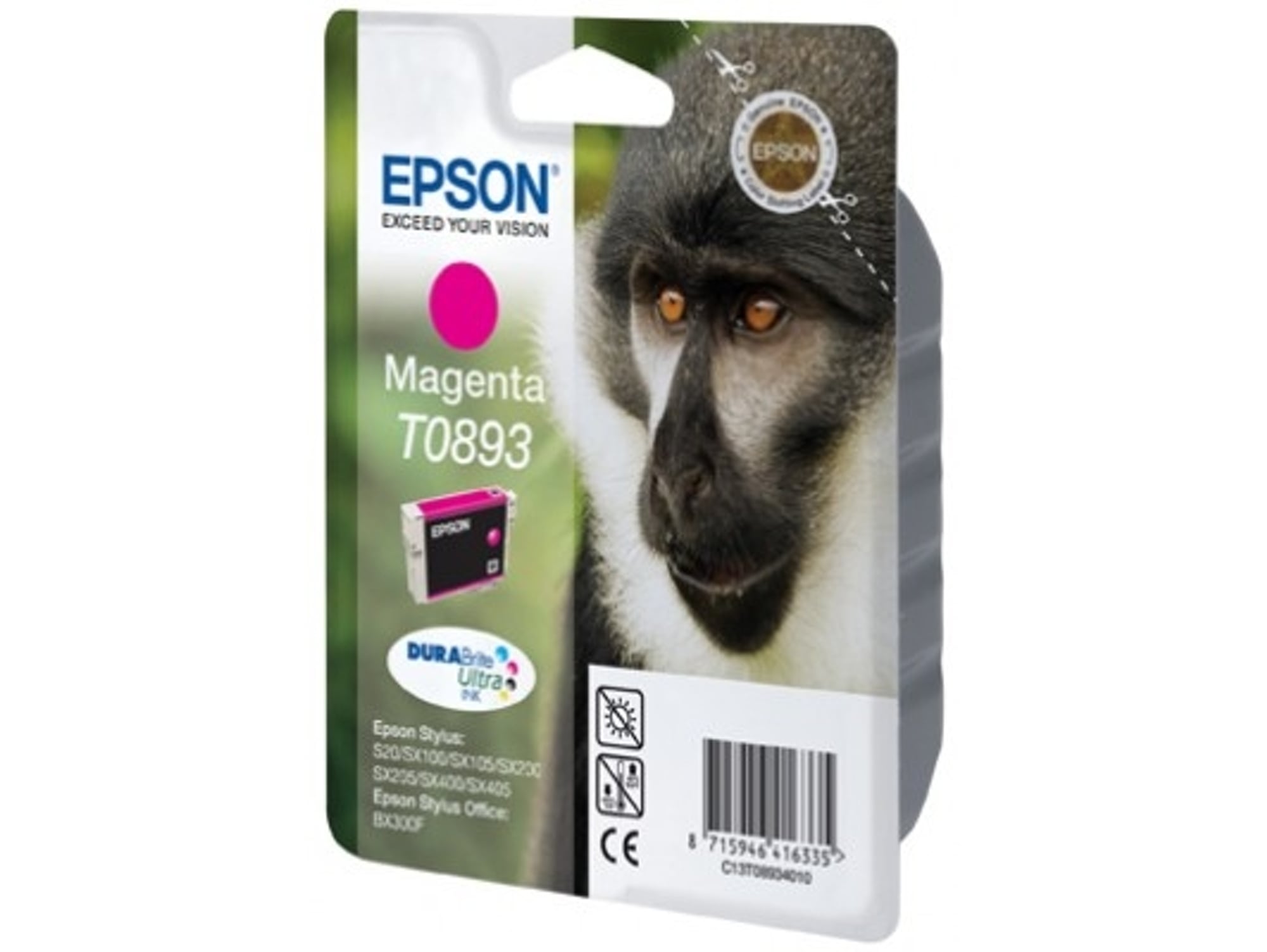 Tinteiro Epson T0893 Magenta Original