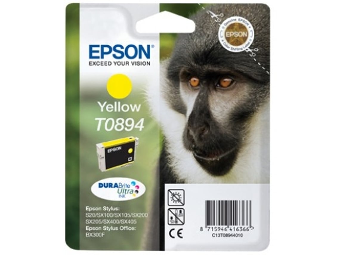 Tinteiro Original Epson T0894 Amarelo 3.5ml - Imagem 1