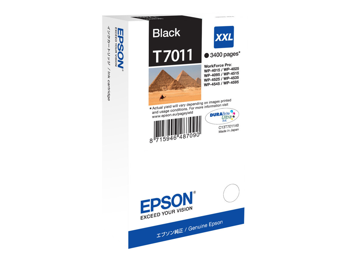 Tinteiro Epson T7011 Preto Tamanho XXL - Imagem 2
