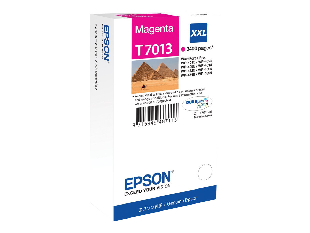 Tinteiro Epson T7013 Magenta XXL 34.2ml Original