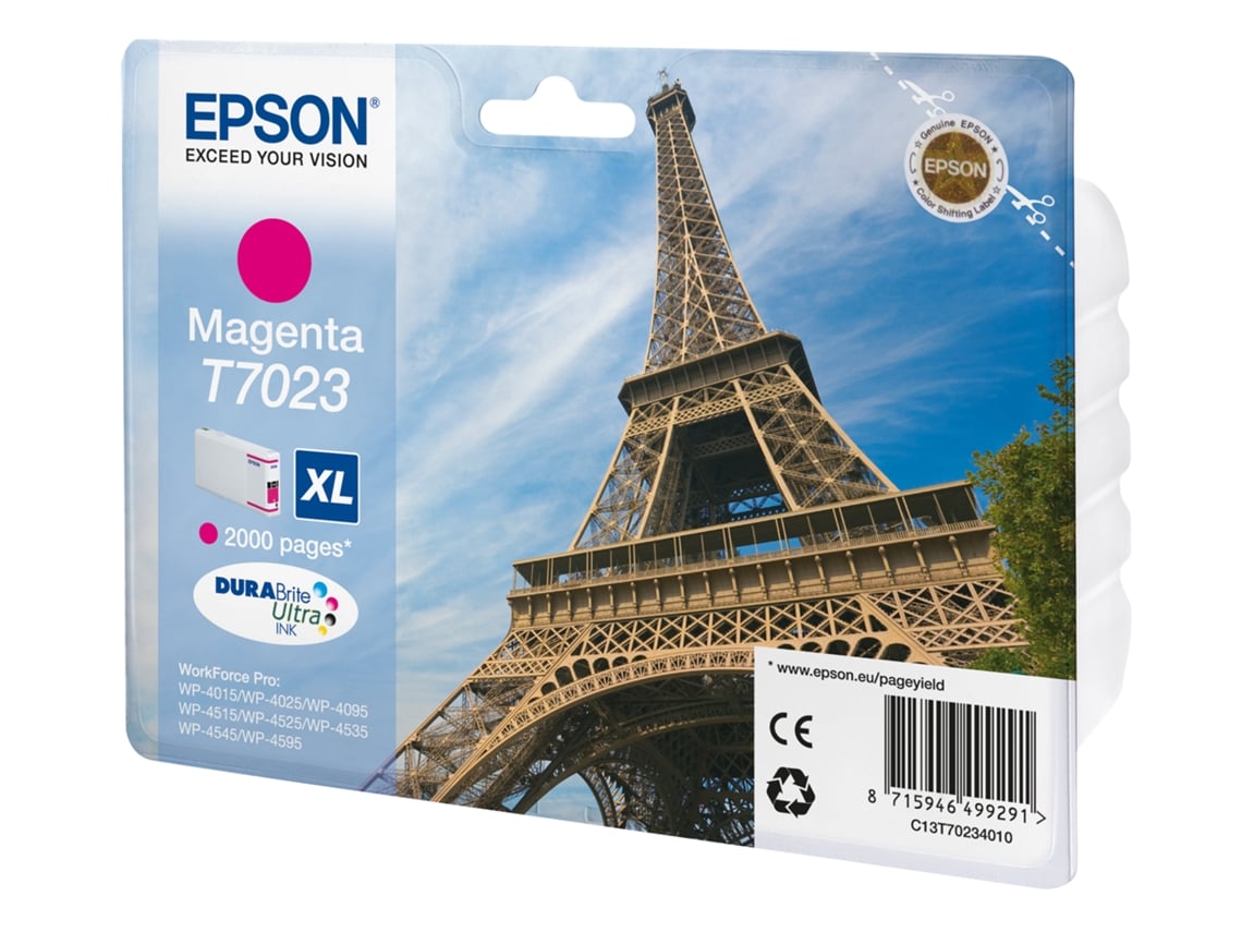 Tinteiro Epson T7023 Magenta XL - Imagem 2