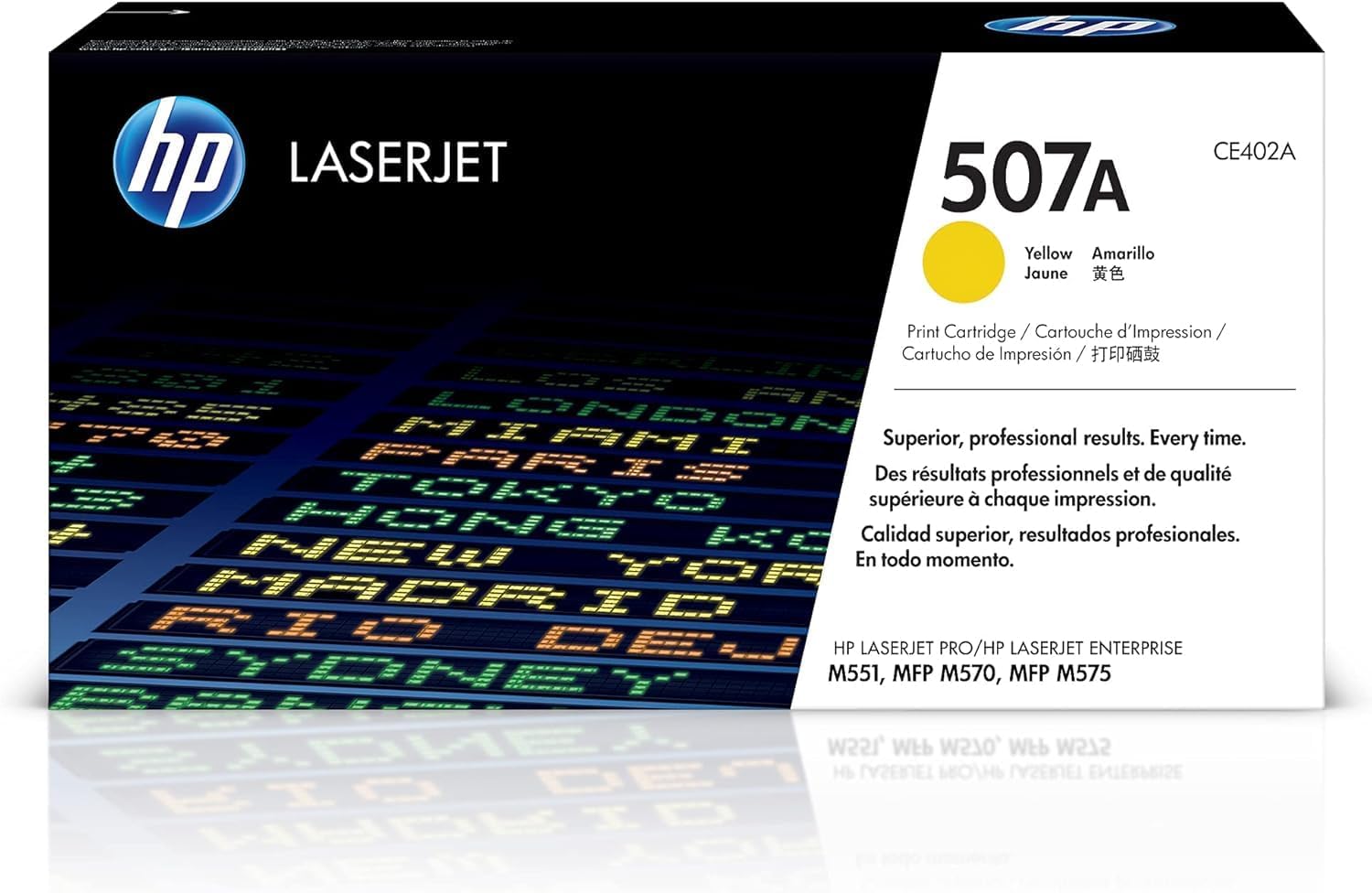 Cartucho Toner HP 507A Amarelo Original