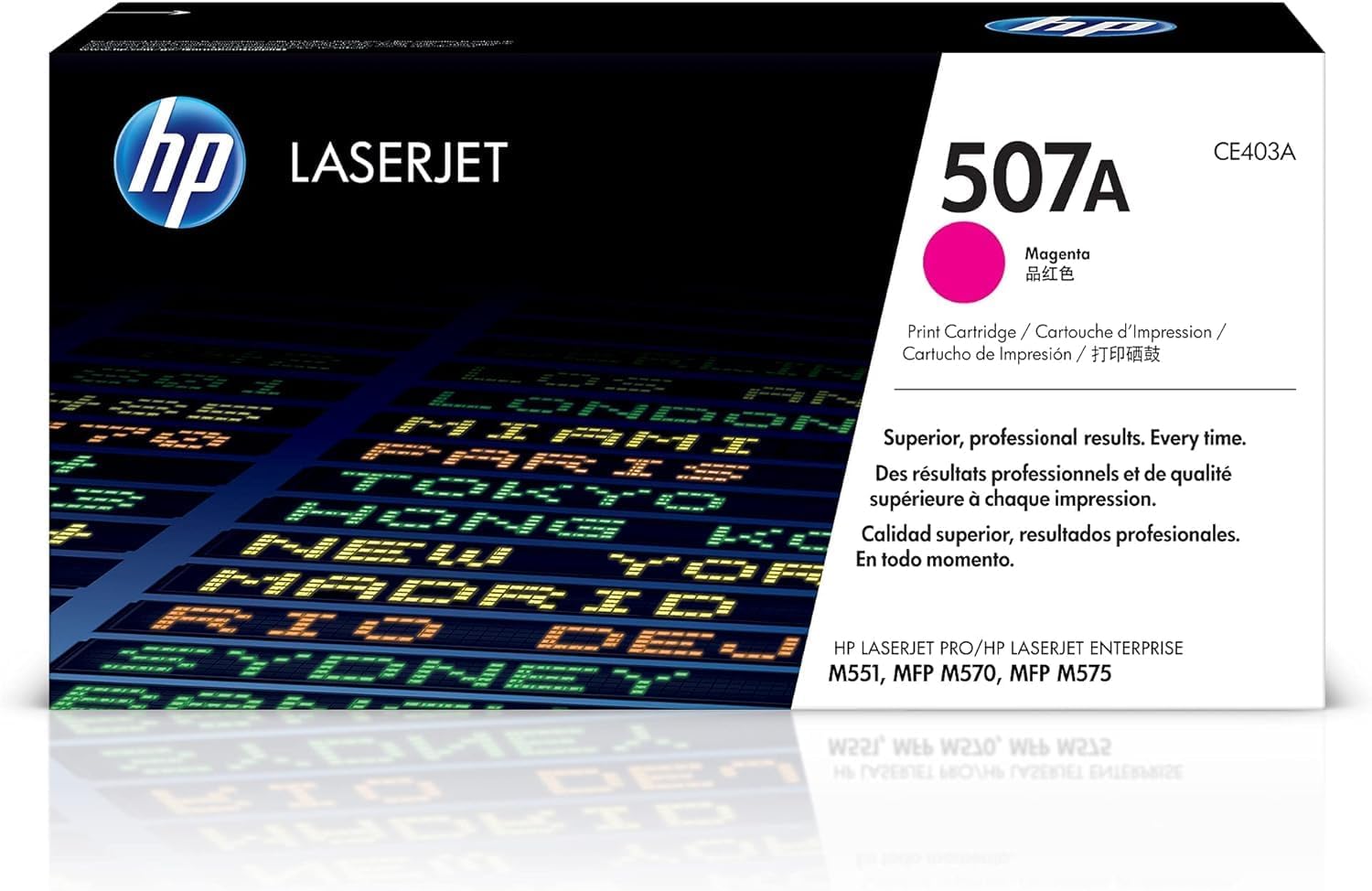 Cartucho Toner HP 507A Magenta Original