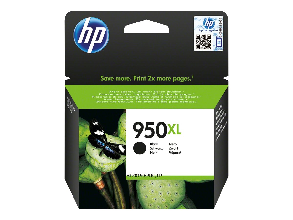 Tinteiro HP 950XL Alto Rendimento Preto Original - Imagem 1