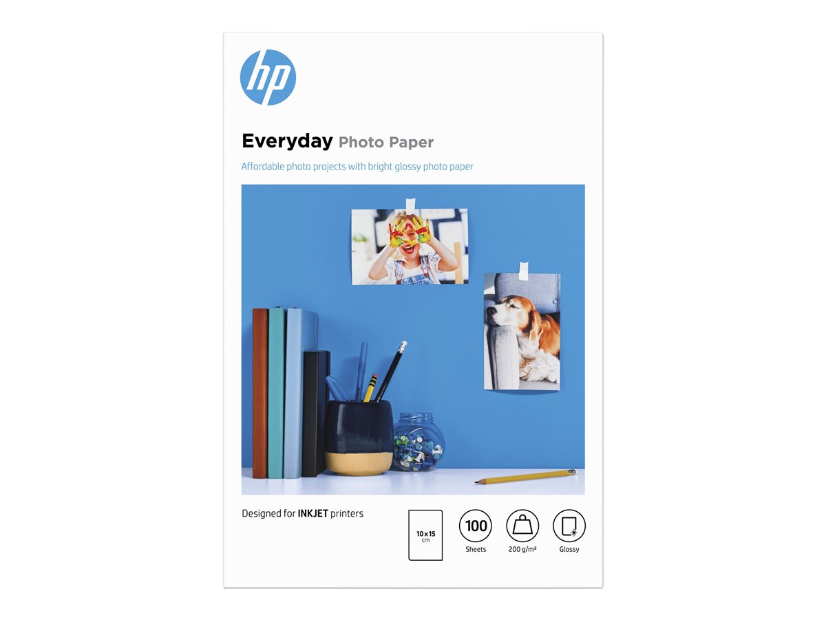 Papel Fotográfico HP Everyday Brilhante 10x15 cm 100 folhas - Imagem 6