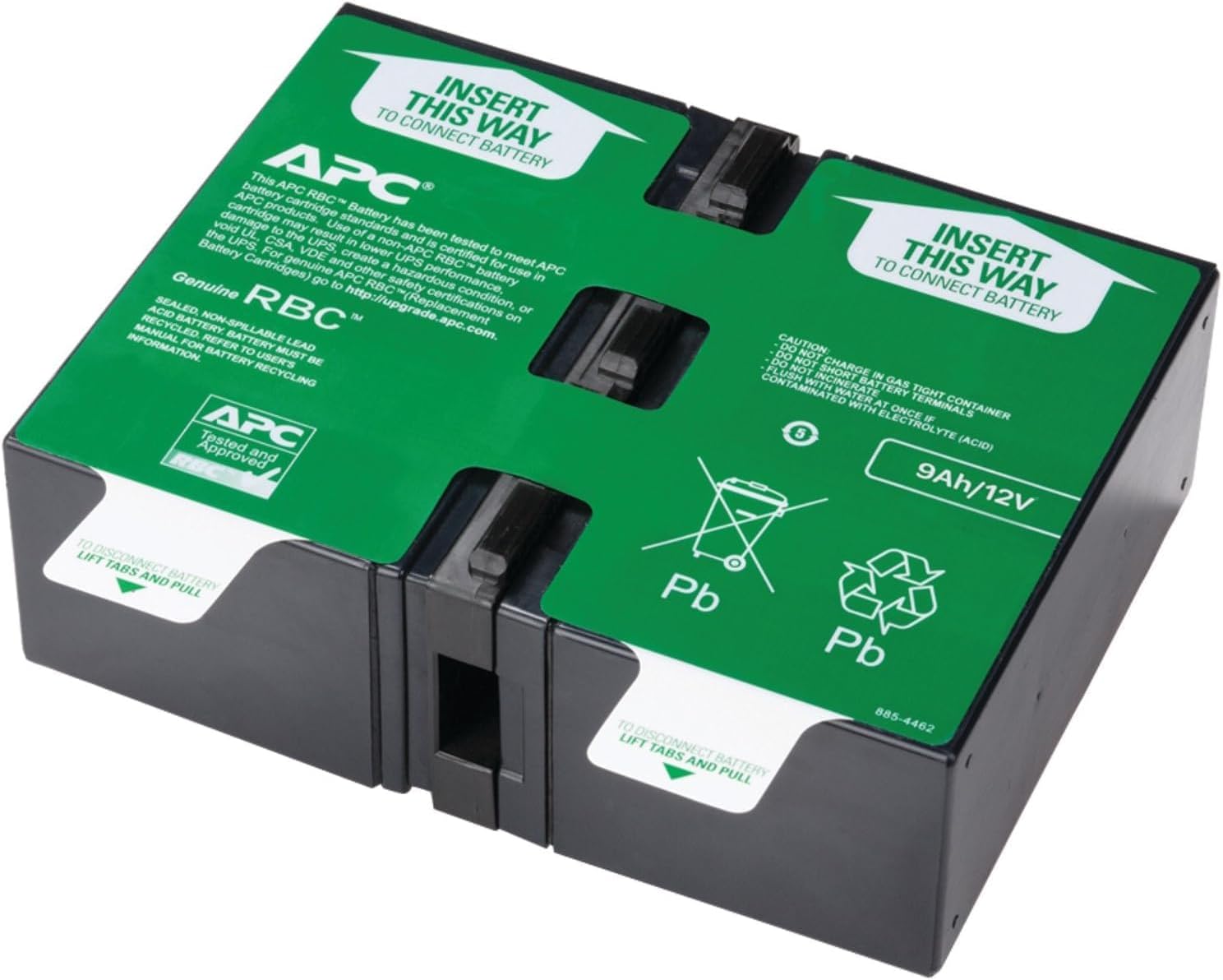 Bateria UPS Substituição APC RBC 124