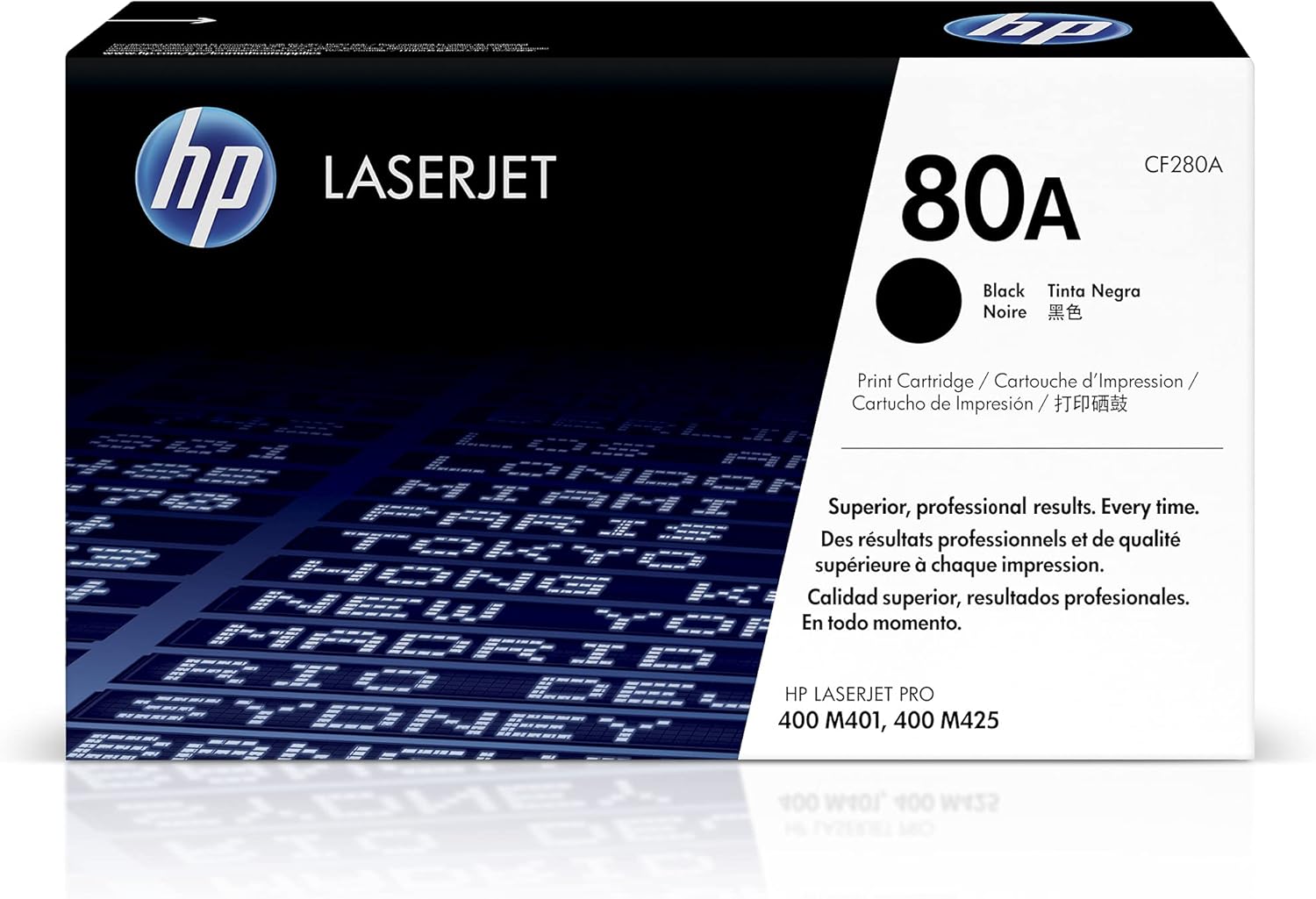 Cartucho Toner HP 80A Preto
