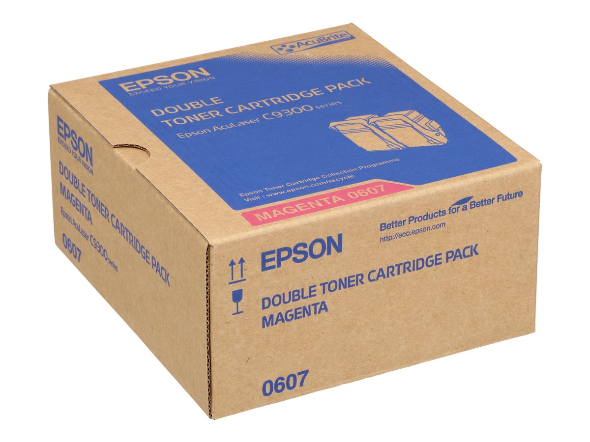 Cartucho de Toner Epson Pack de 2 Magenta Original - Imagem 1