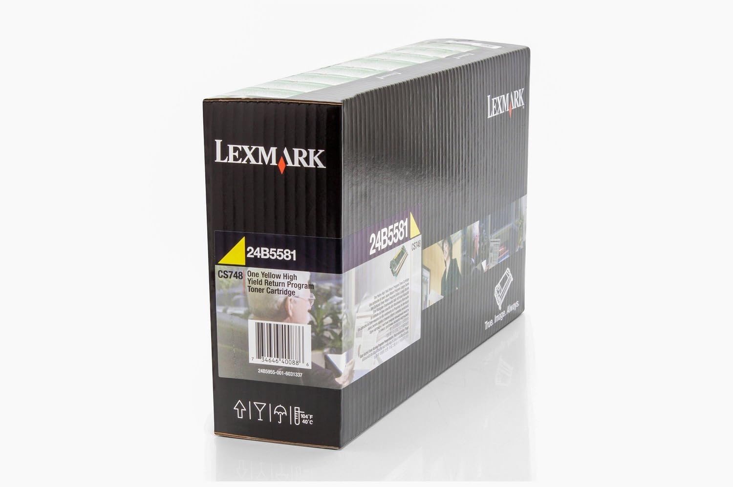 Cartucho de Toner Lexmark Amarelo Alto Rendimento Original