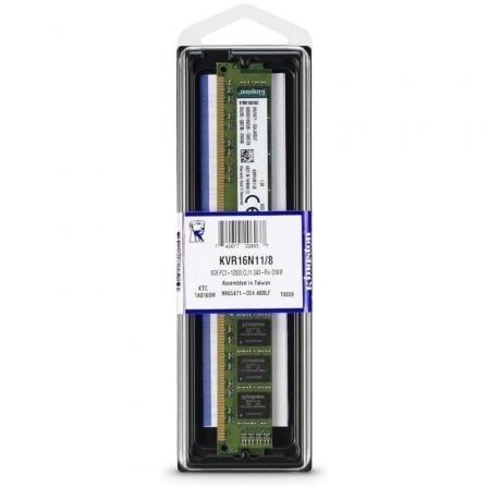 Memória RAM Kingston ValueRAM DDR3 8GB 1600MHz CL11 Não ECC - Imagem 2